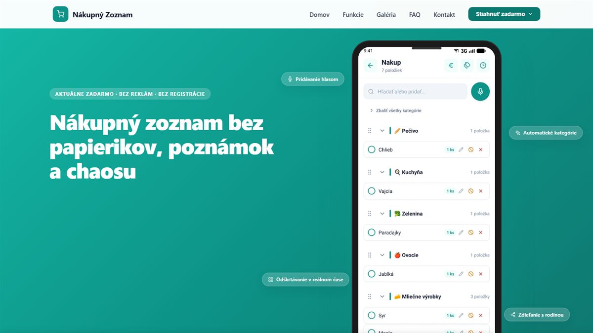 Nákupný Zoznam